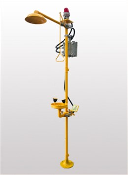 加強防腐復合式聲光報警洗眼器BH30-1011（ABS）