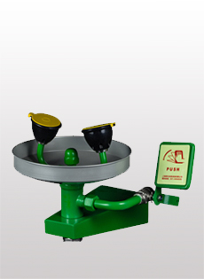 加強防腐實驗室壁掛式洗眼器BH33-1011L 加強防腐實驗室壁掛式洗眼器BH33-1011L