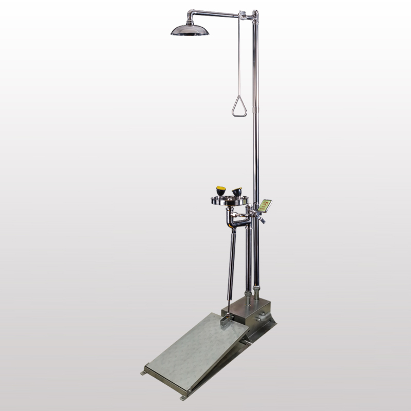 防凍大踏板復合式淋浴洗眼器BH30-5012 防凍大踏板復合式淋浴洗眼器BH30-5012